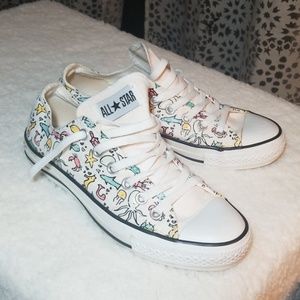 Limited Edition Converse All Stars size 8
